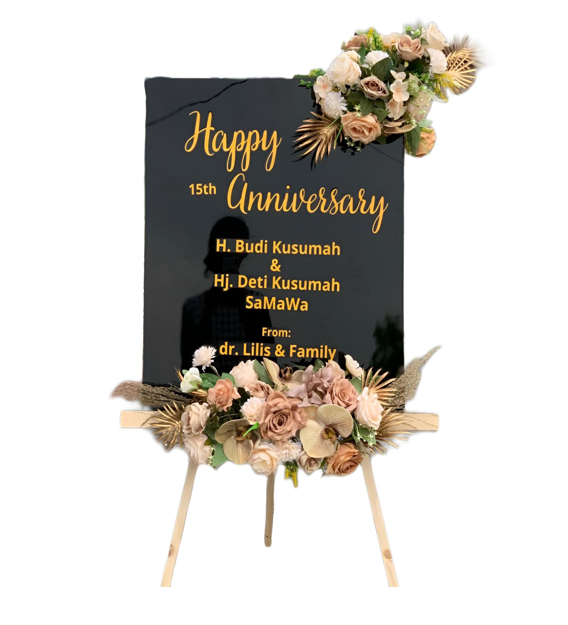 Papan Bunga Akrilik Sugihwaras